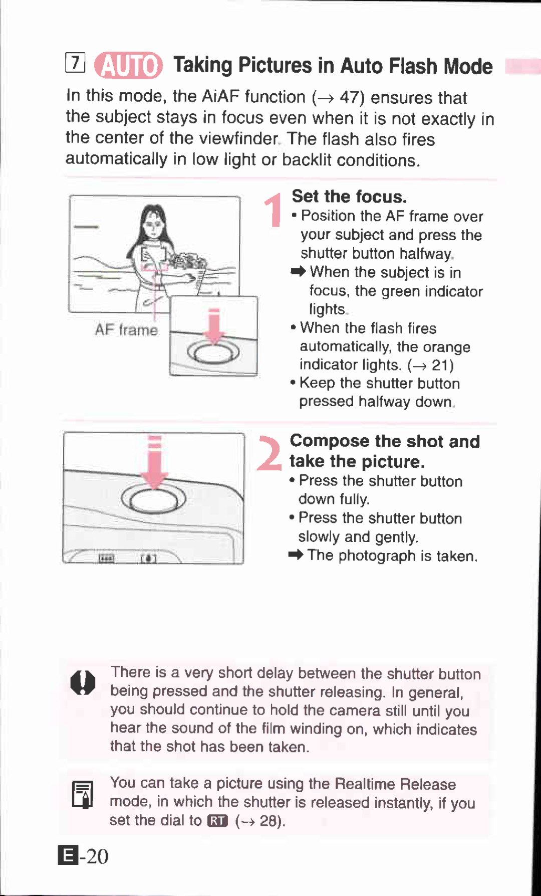 Canon 105 ZOOM S manual 