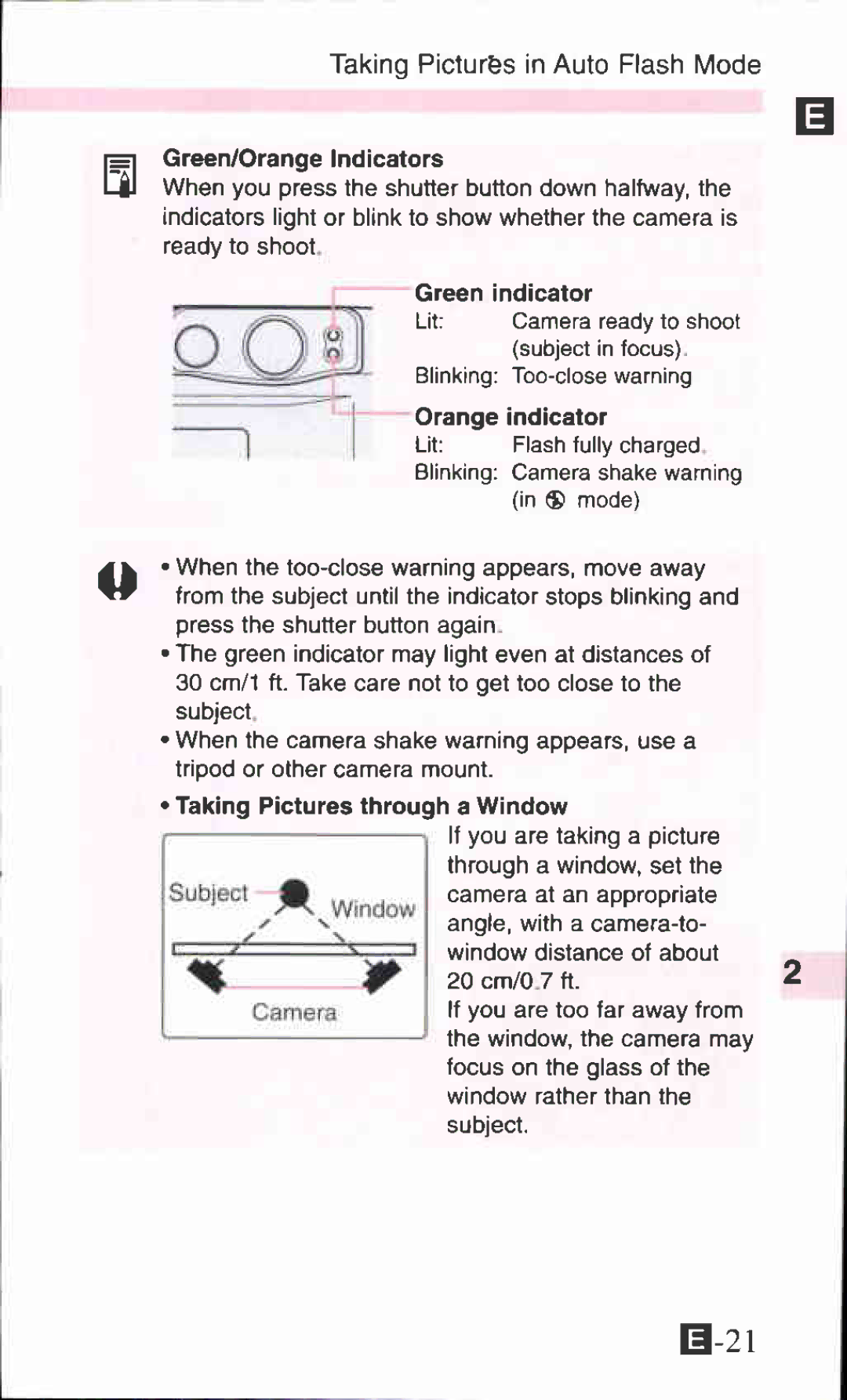 Canon 105 ZOOM S manual 