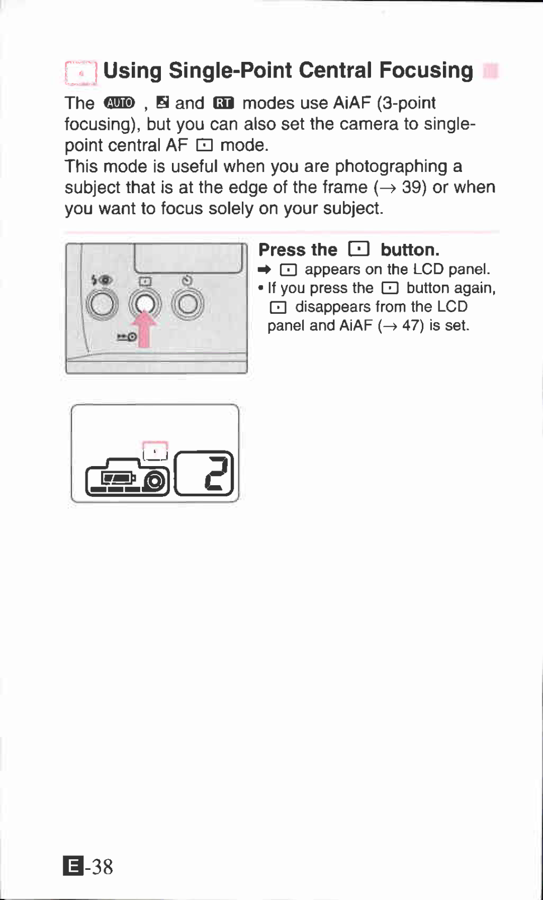 Canon 105 ZOOM S manual 