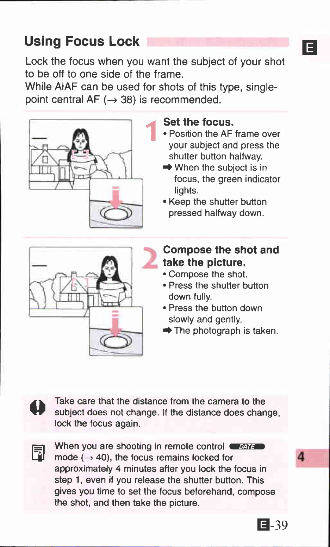 Canon 105 ZOOM S manual 