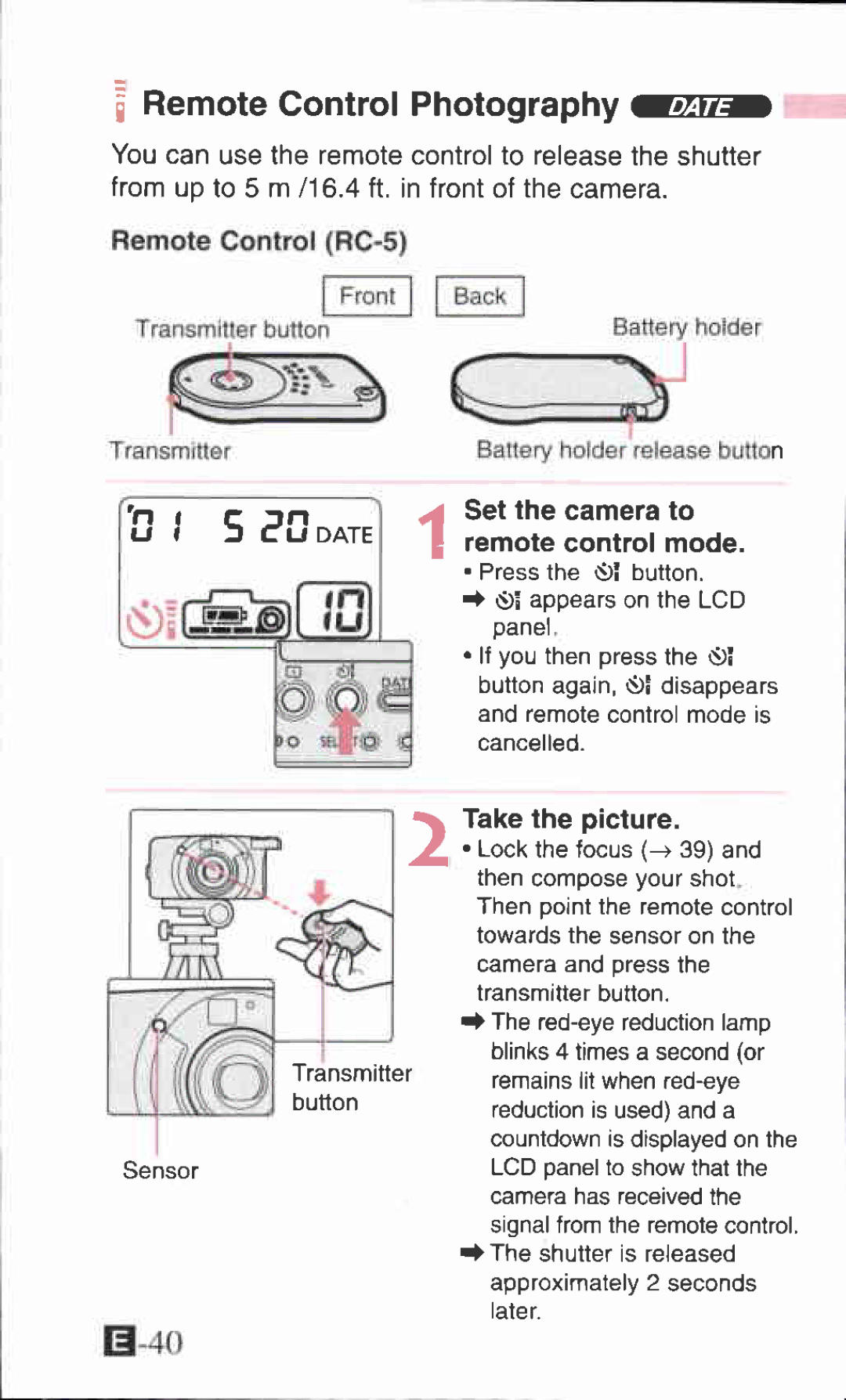 Canon 105 ZOOM S manual 