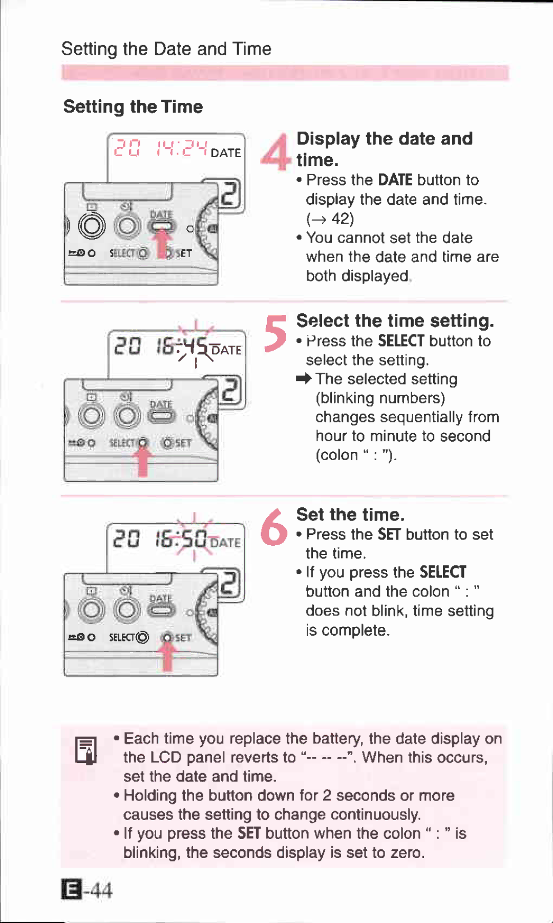 Canon 105 ZOOM S manual 