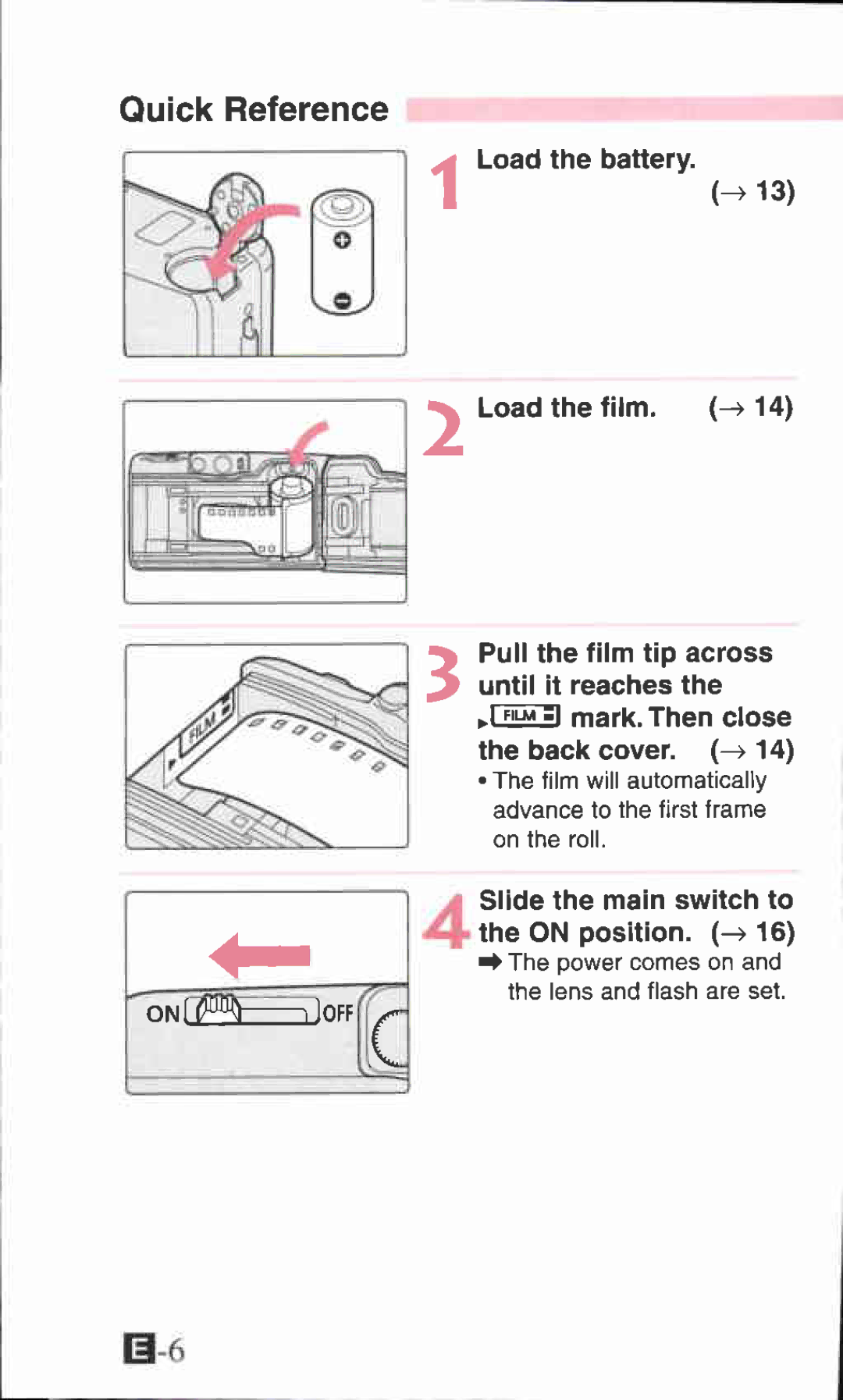 Canon 105 ZOOM S manual 