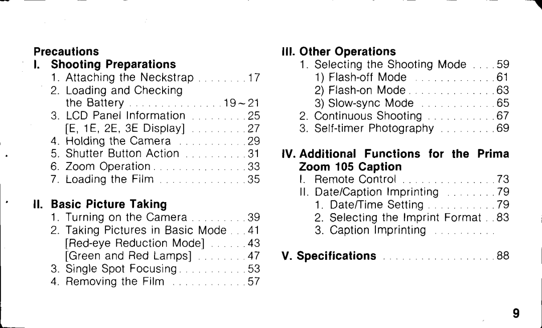 Canon 105 manual 