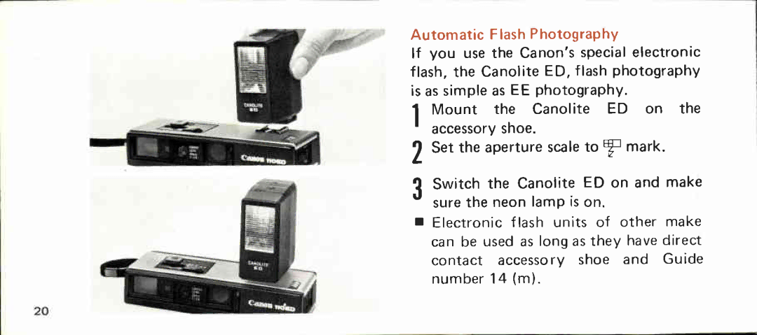 Canon 110ED manual 