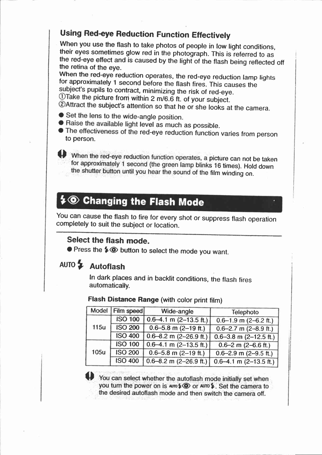 Canon 115U manual 