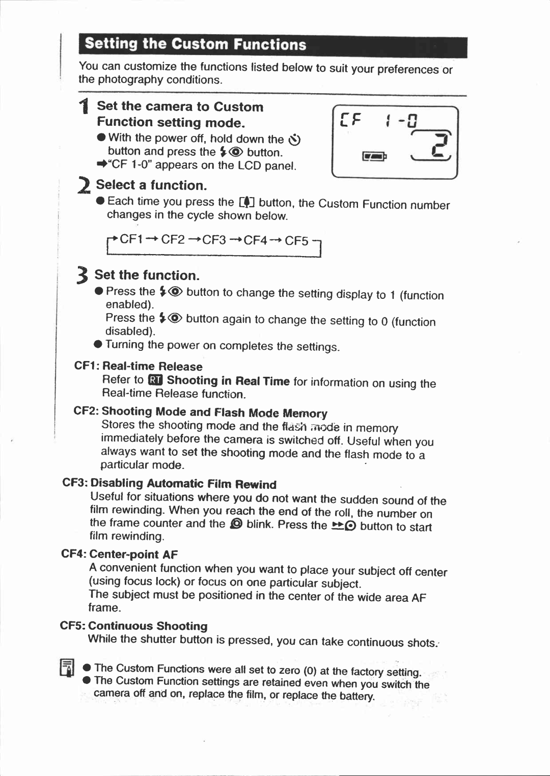 Canon 115U manual 