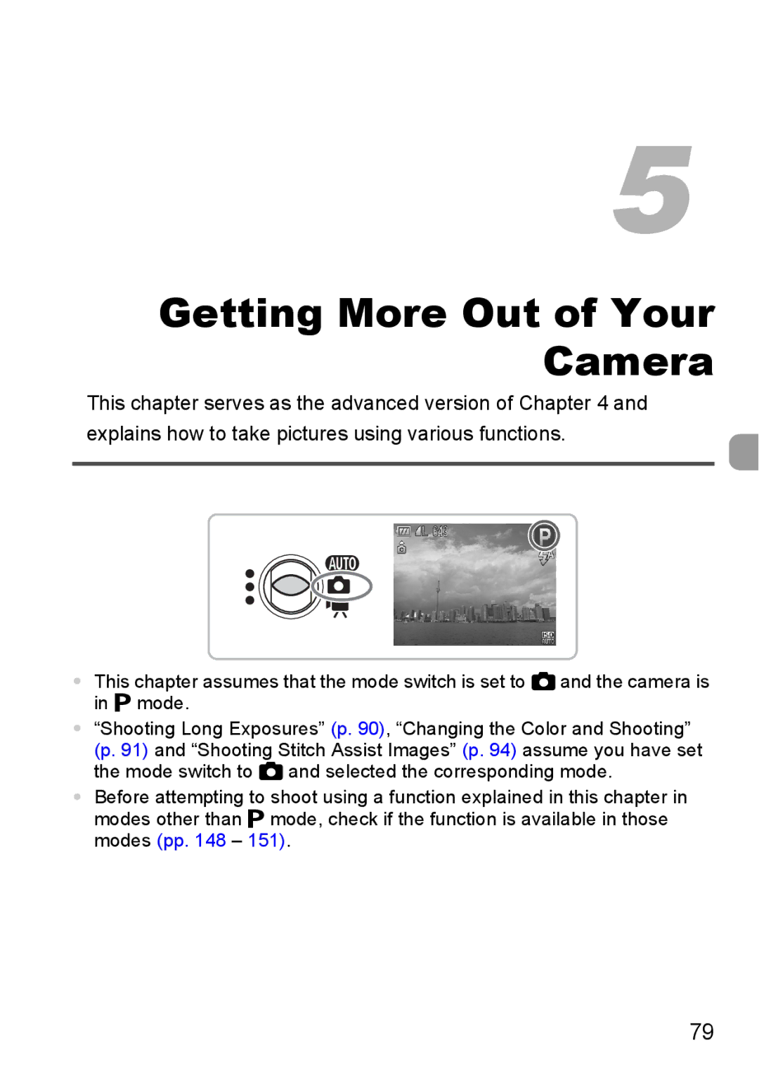 Canon 120 IS manual Getting More Out of Your Camera 