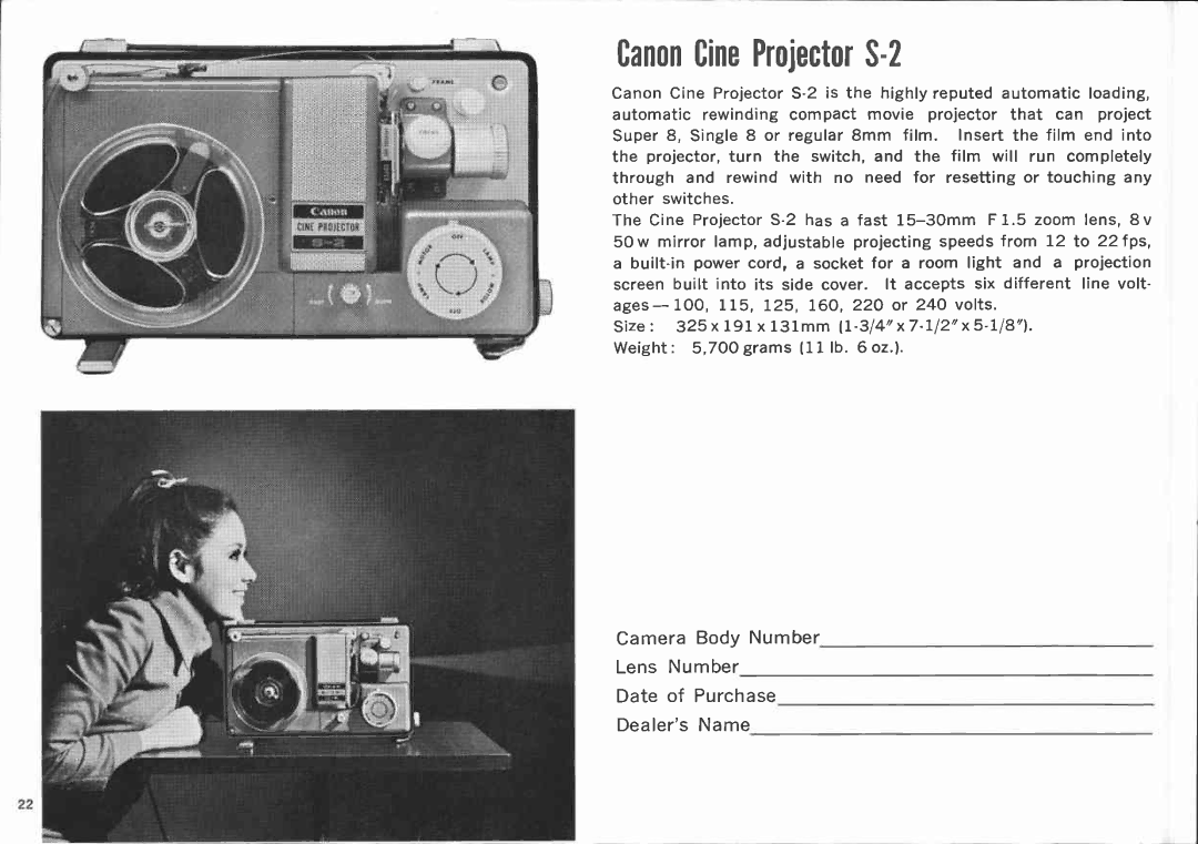 Canon 1218 manual 