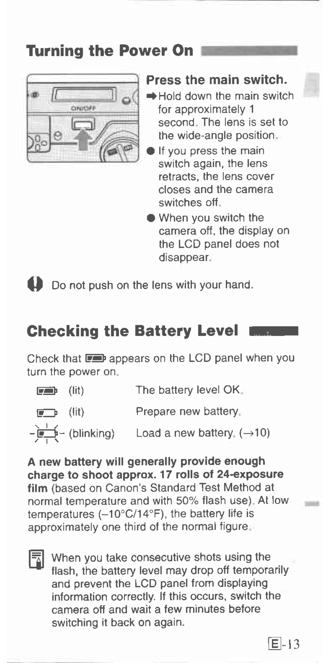 Canon 130u manual 