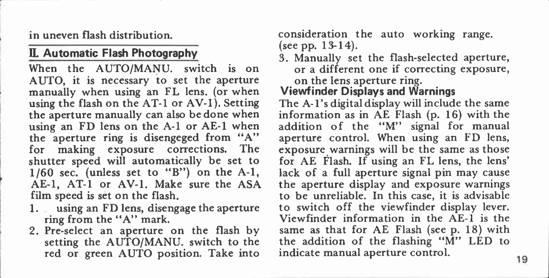 Canon 155 A manual 