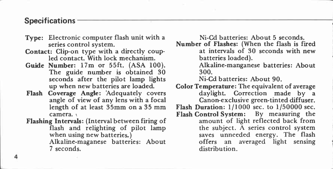 Canon 155 A manual 