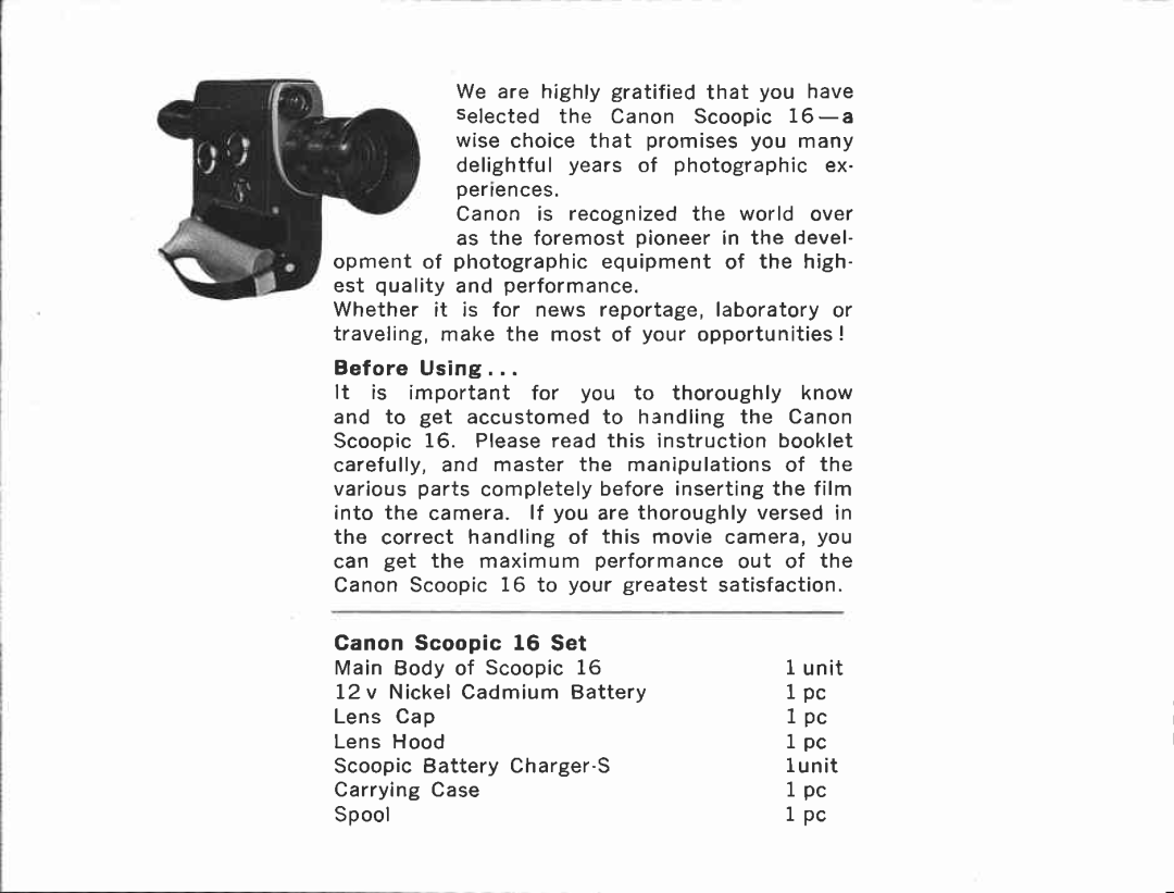 Canon 16 manual 