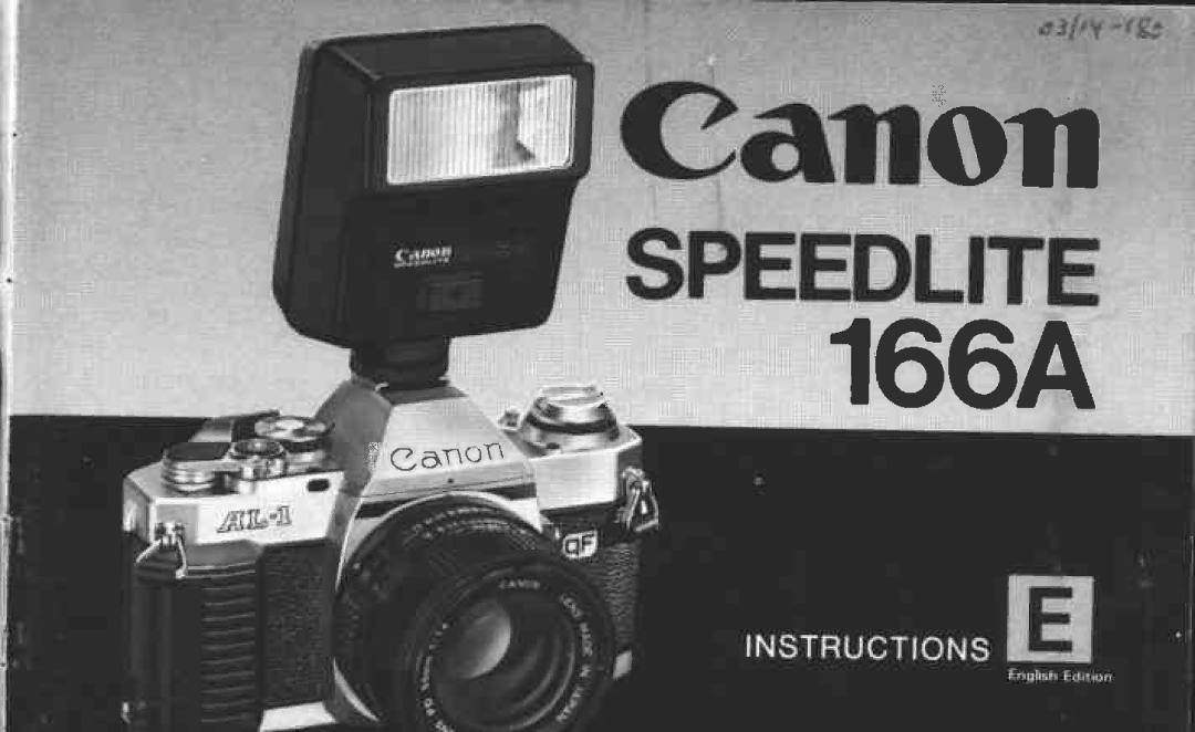 Canon 166 A manual 