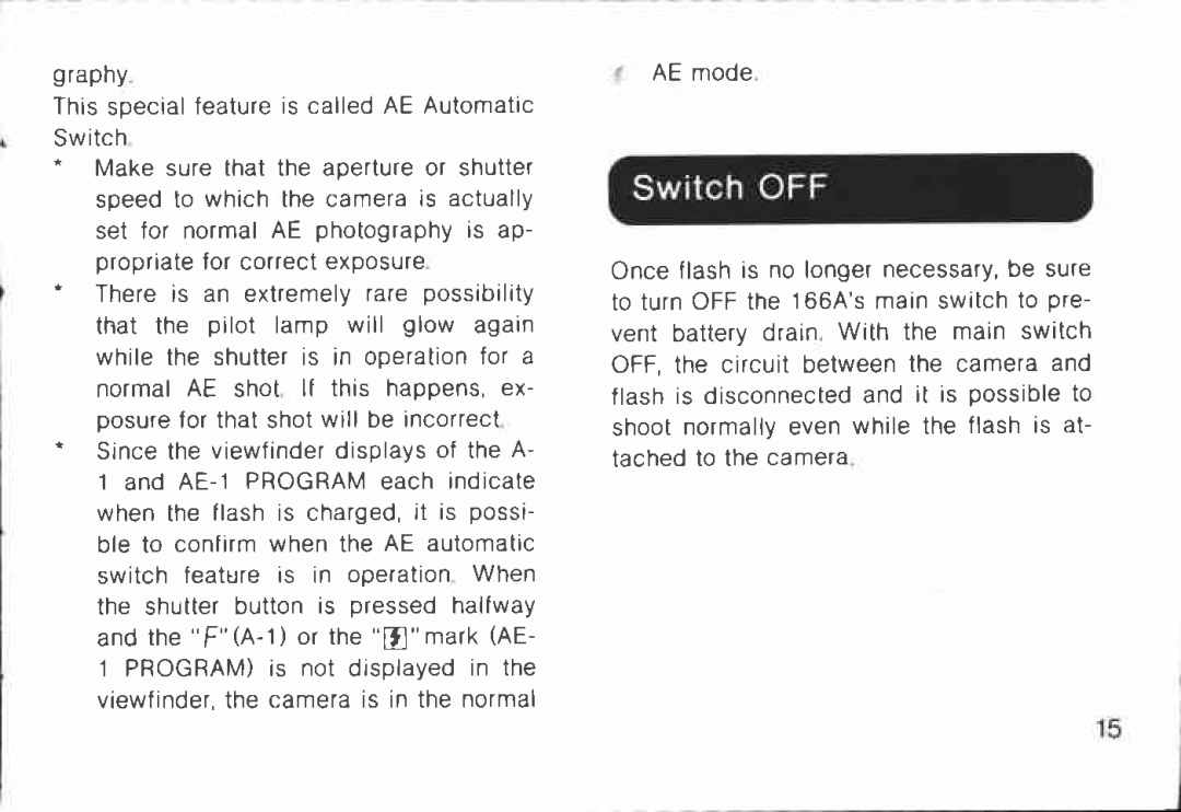 Canon 166 A manual 