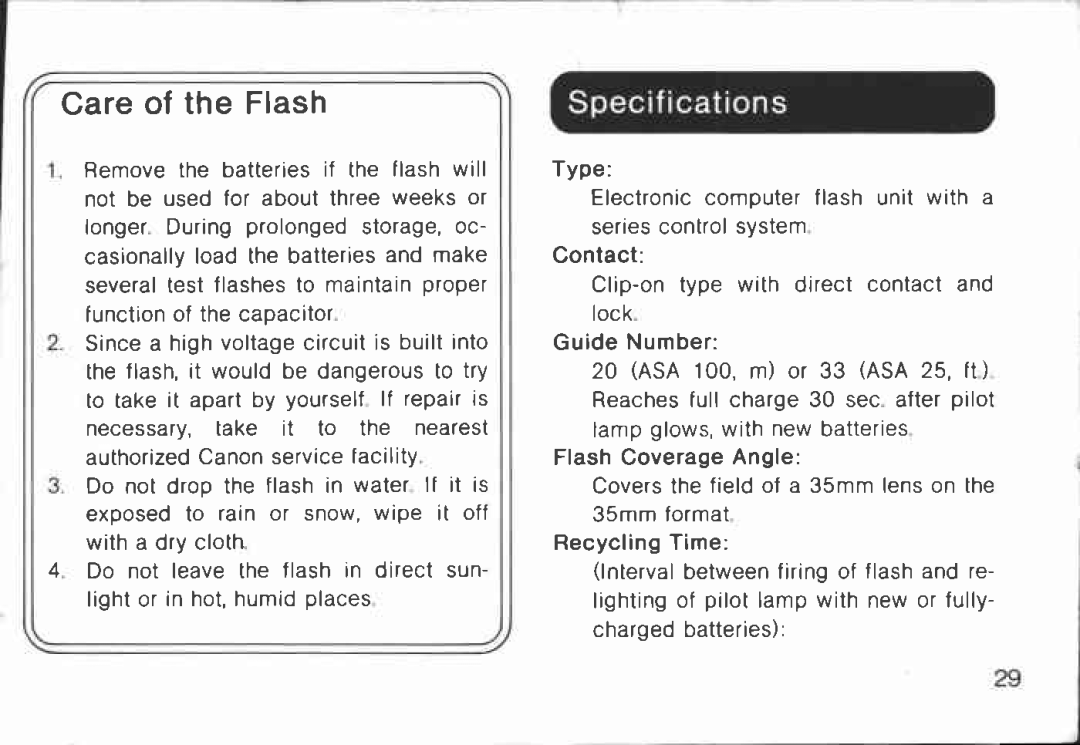 Canon 166 A manual 