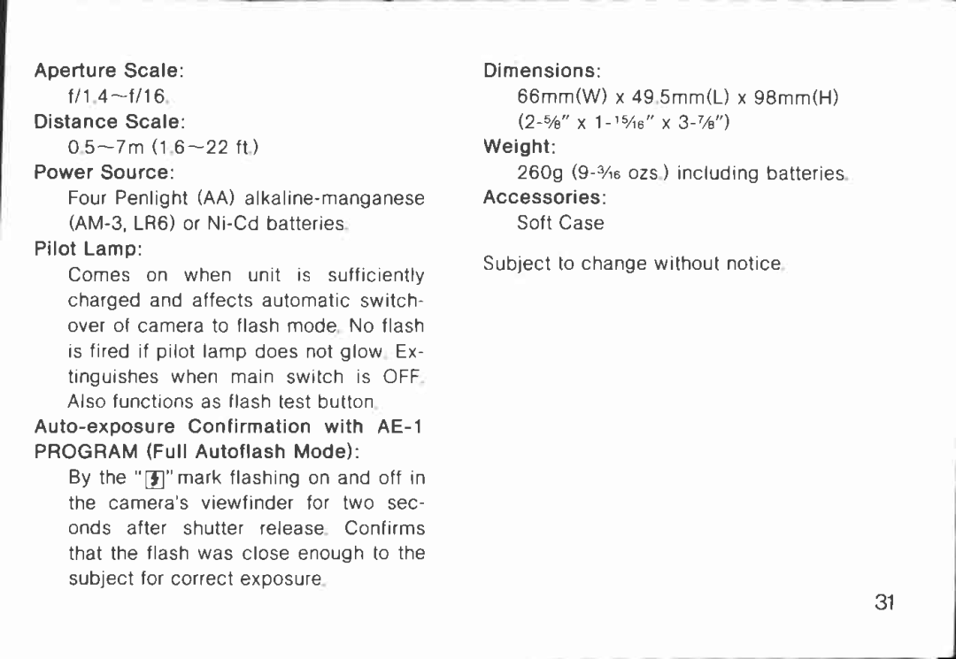 Canon 166 A manual 