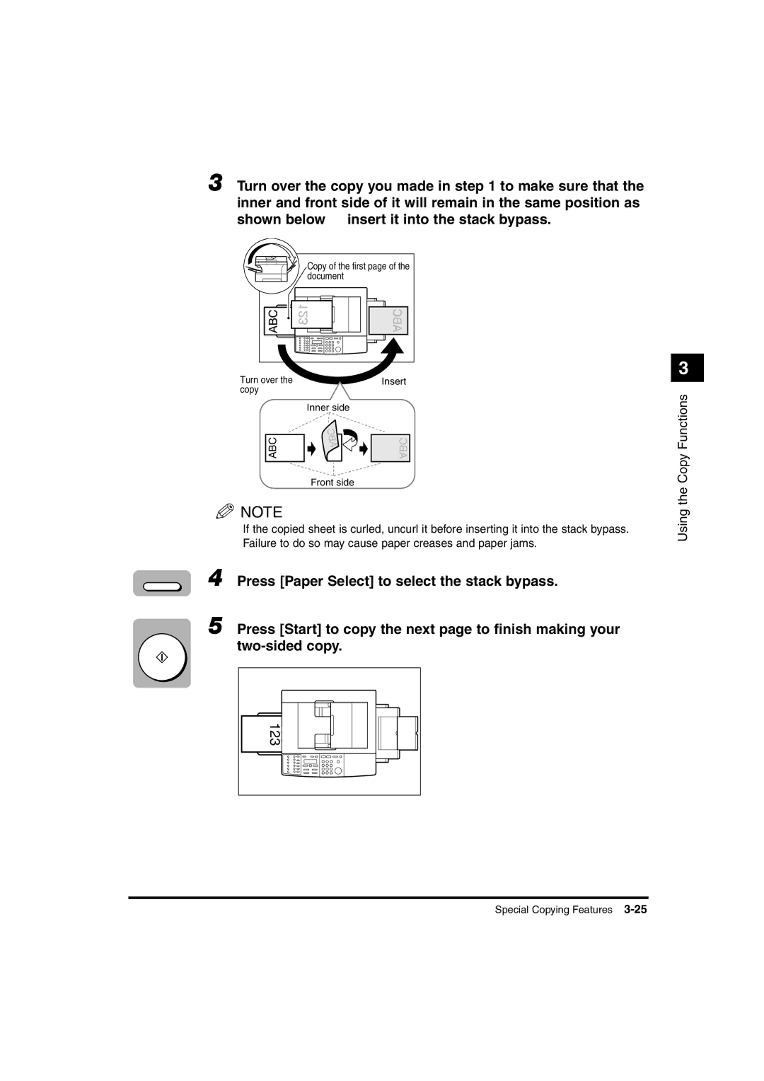 Canon 1670F, 1630, 1610 manual 123 