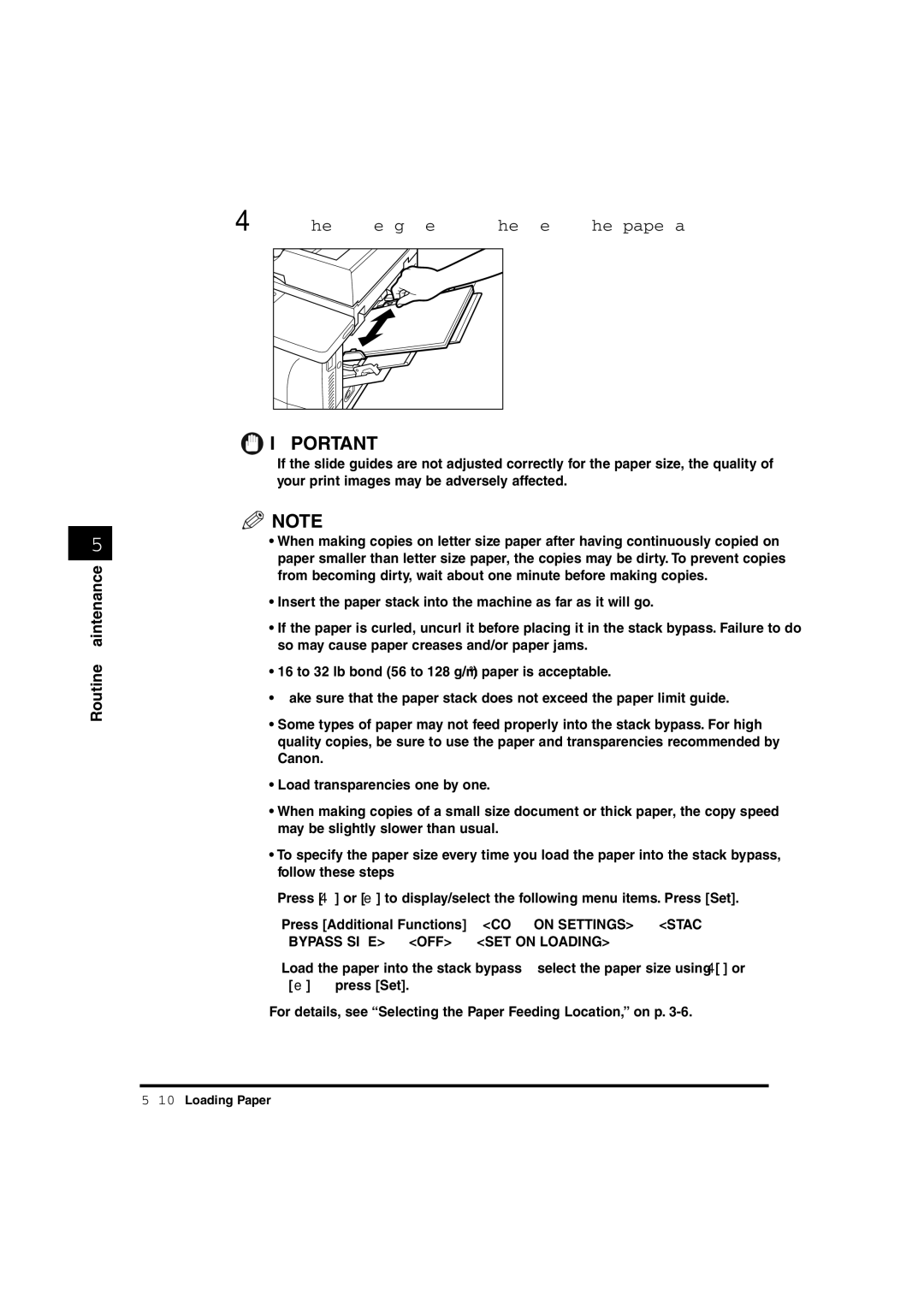 Canon 1670F, 1630, 1610 manual Adjust the slide guides to fit the size of the paper stack 