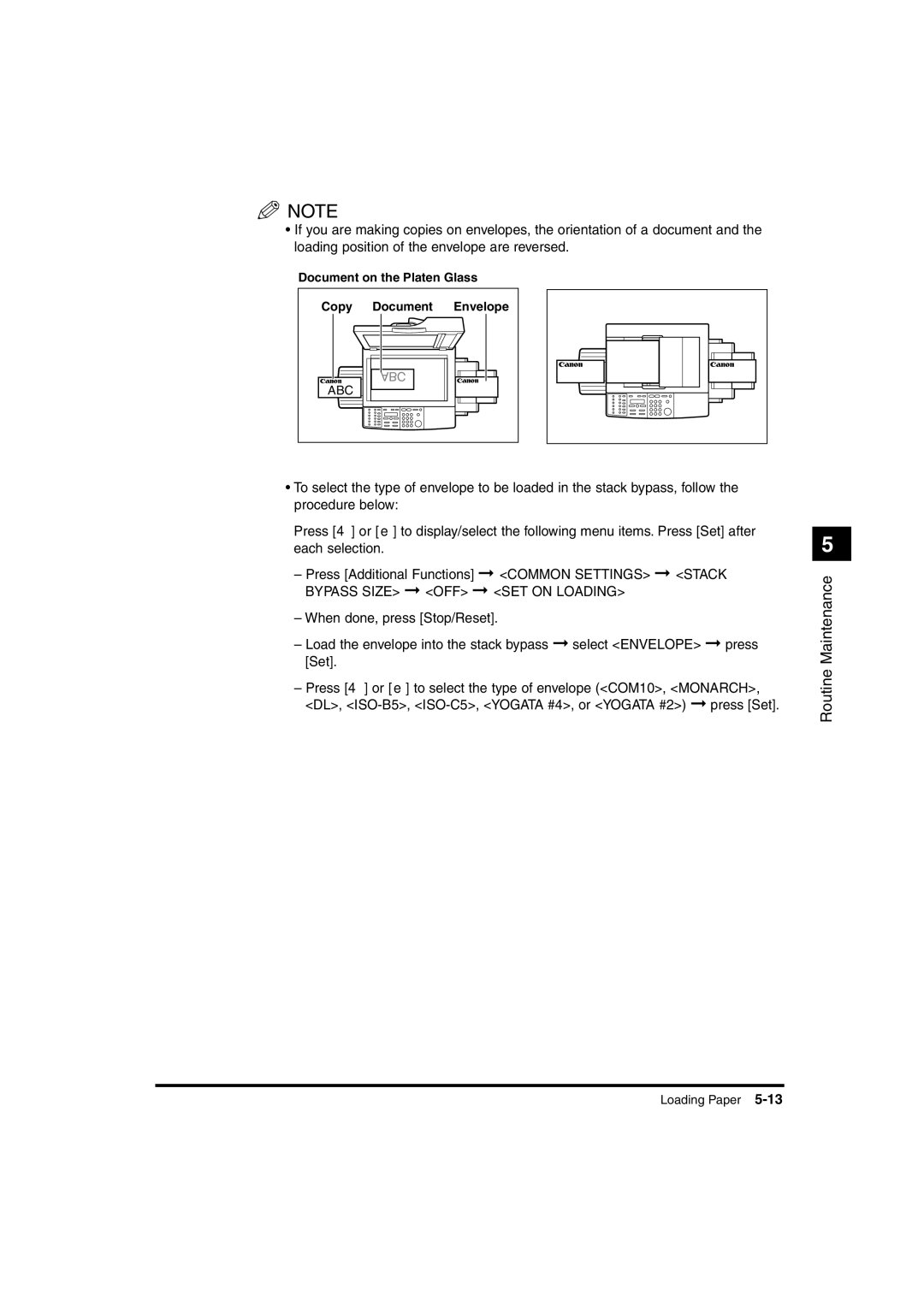 Canon 1670F, 1630, 1610 manual When done, press Stop/Reset 