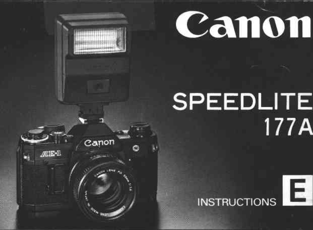 Canon 177 A manual 