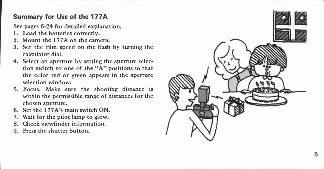 Canon 177 A manual 