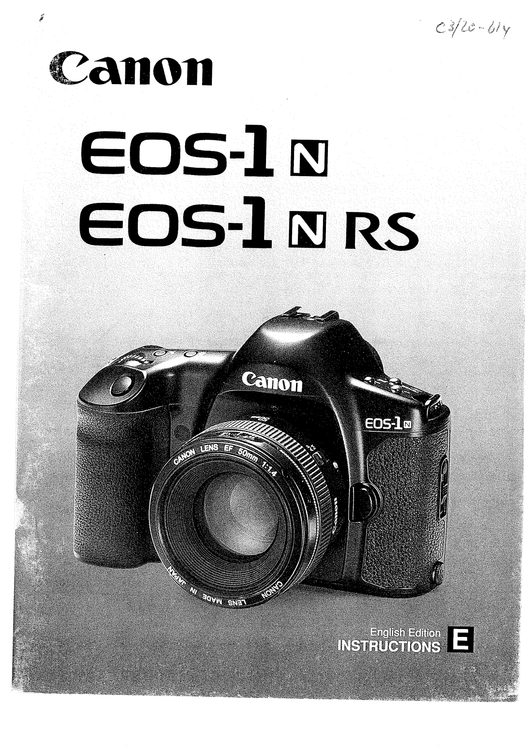 Canon 1N RS manual 