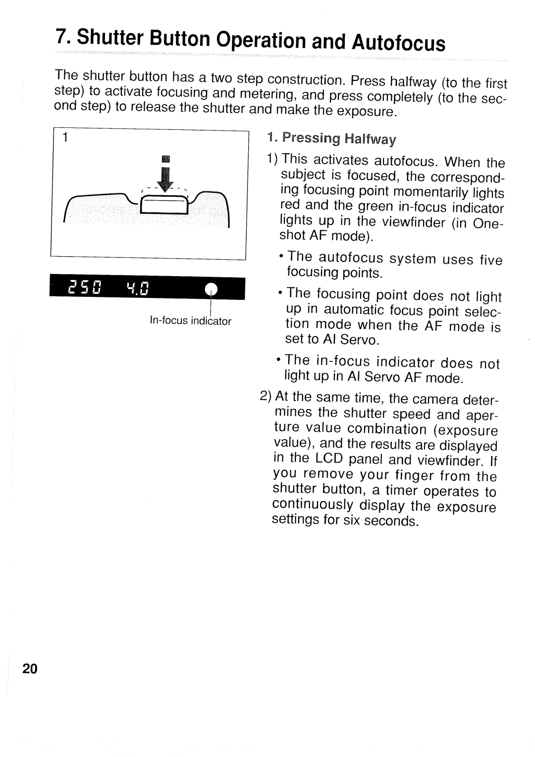 Canon 1N RS manual 