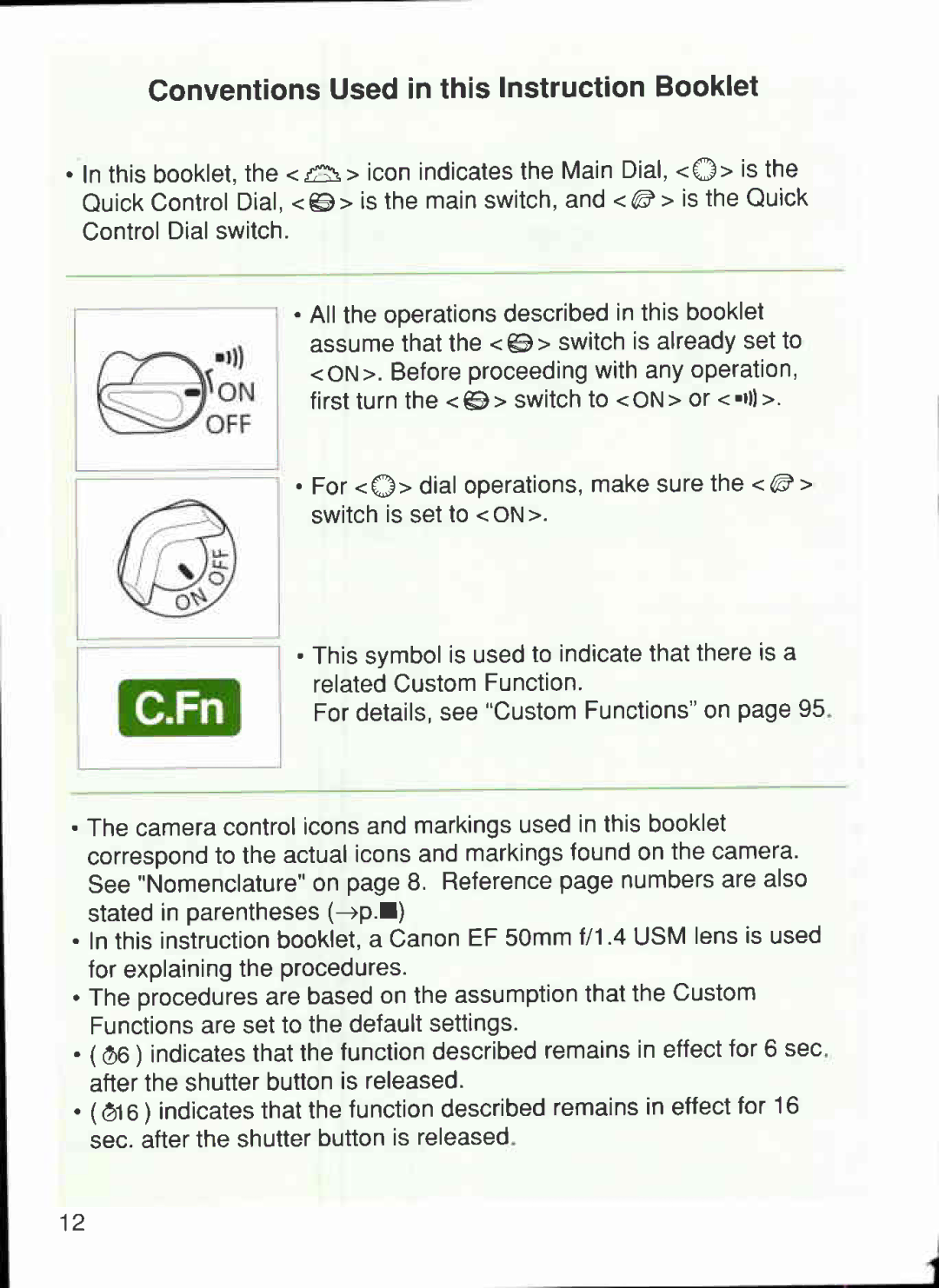 Canon 1V-HS manual 