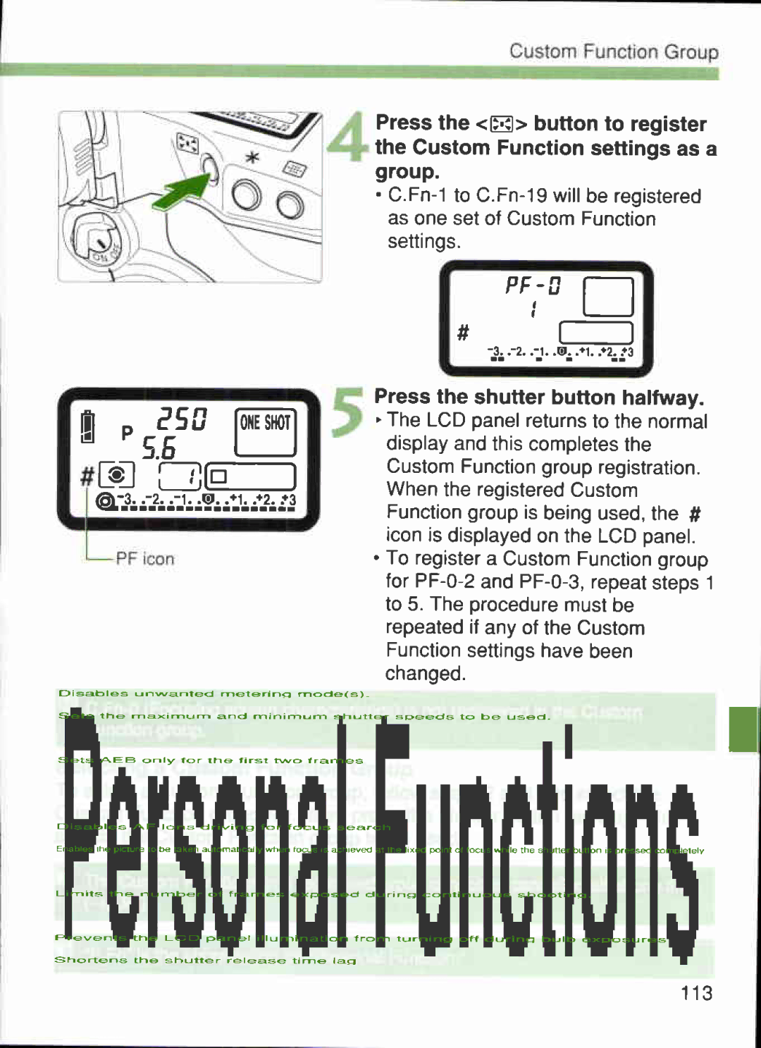 Canon 1V-HS manual 