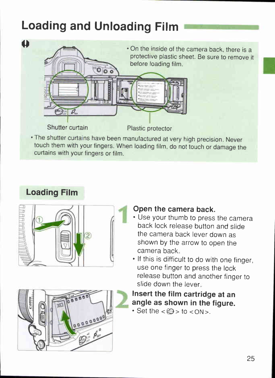 Canon 1V-HS manual 