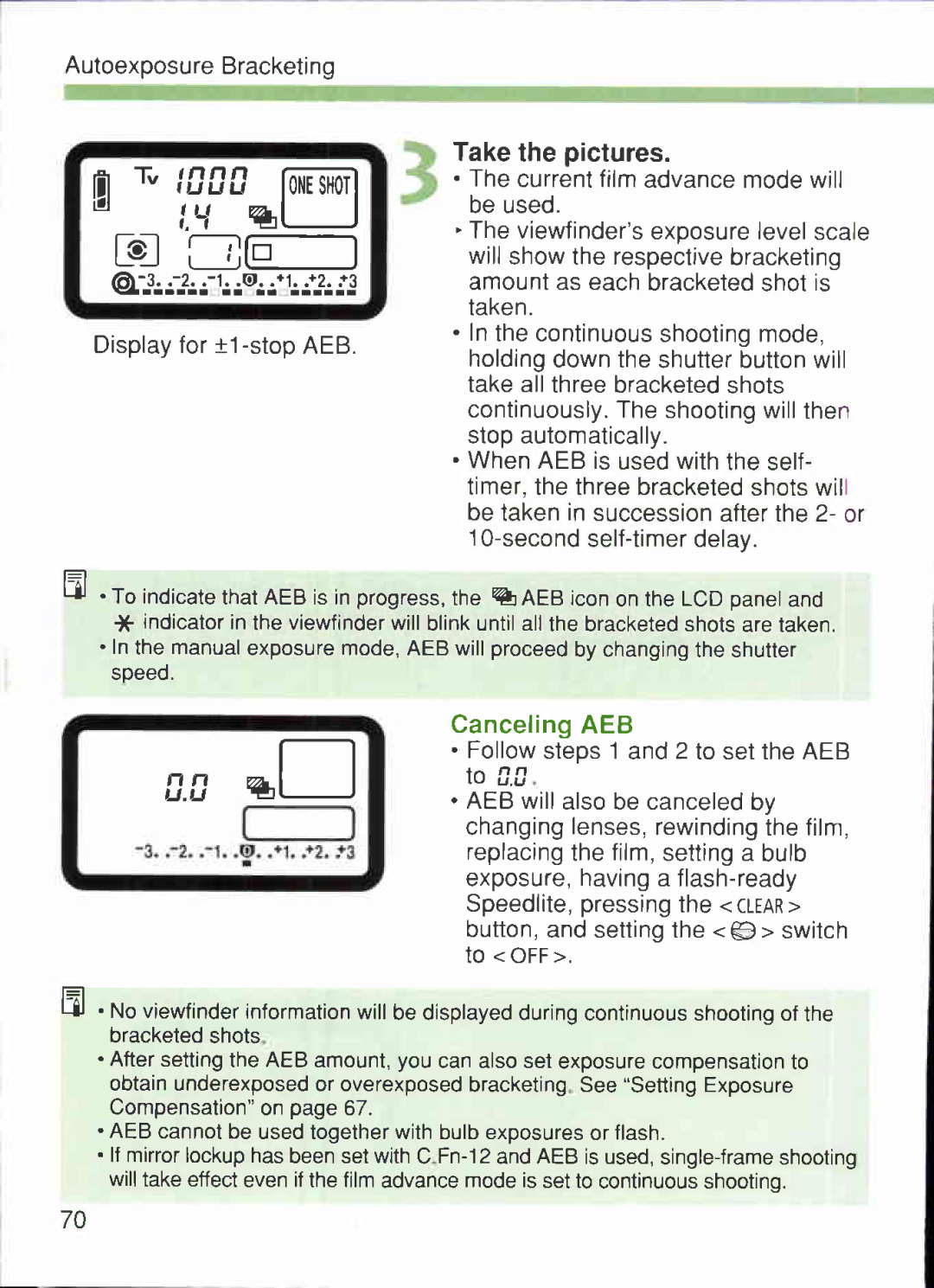 Canon 1V-HS manual 