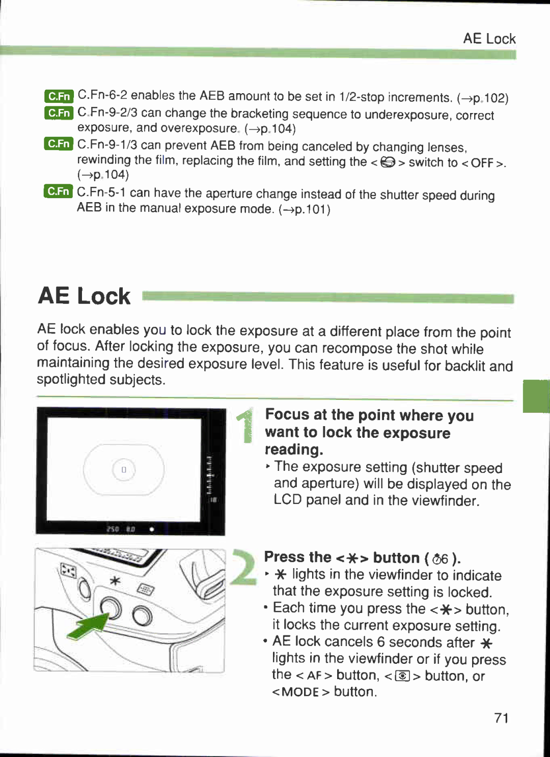 Canon 1V-HS manual 