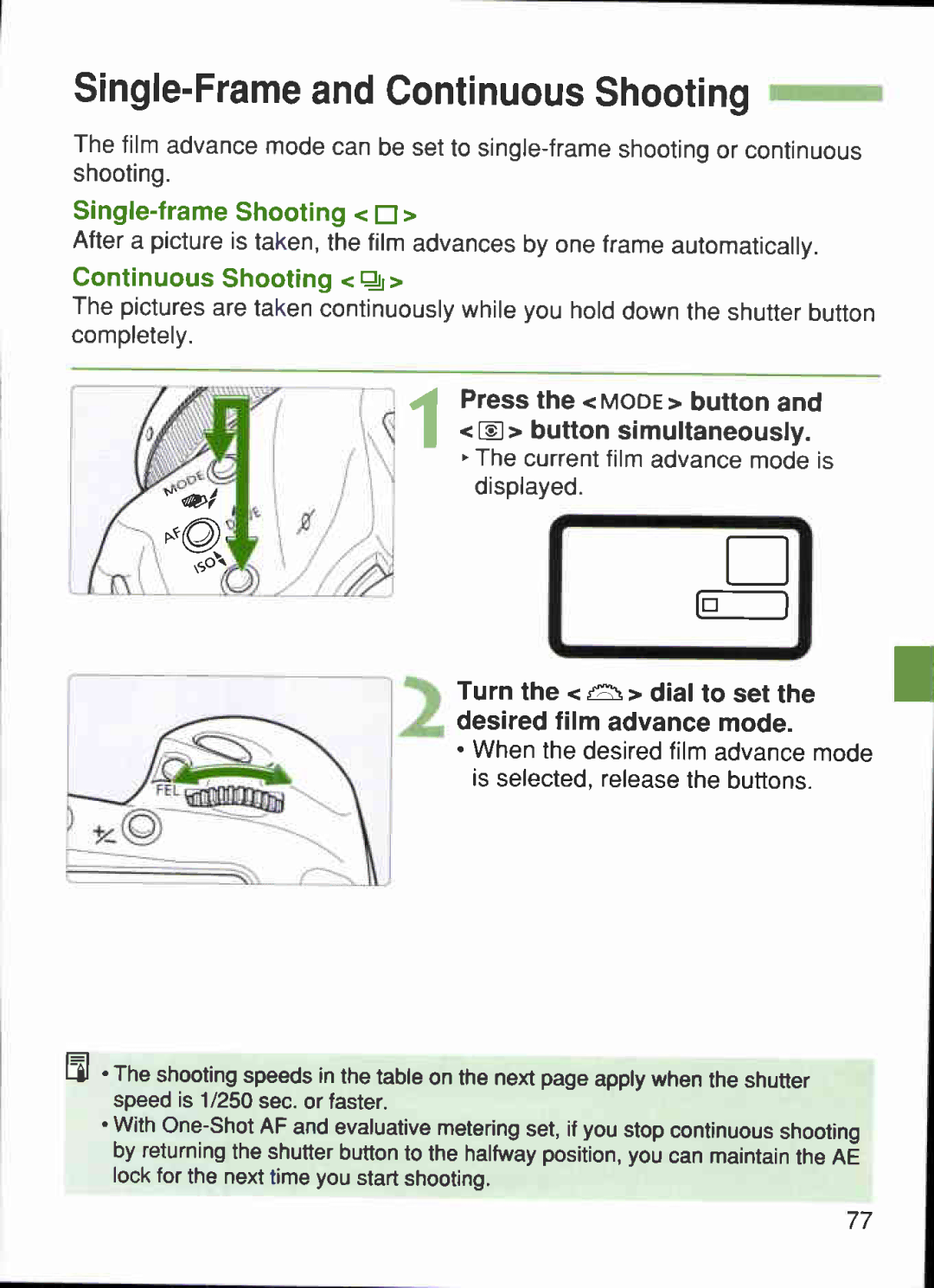 Canon 1V-HS manual 