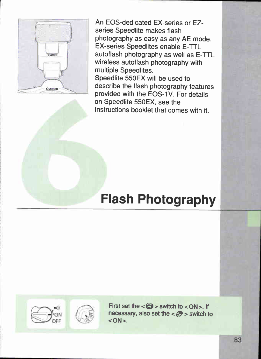 Canon 1V-HS manual 