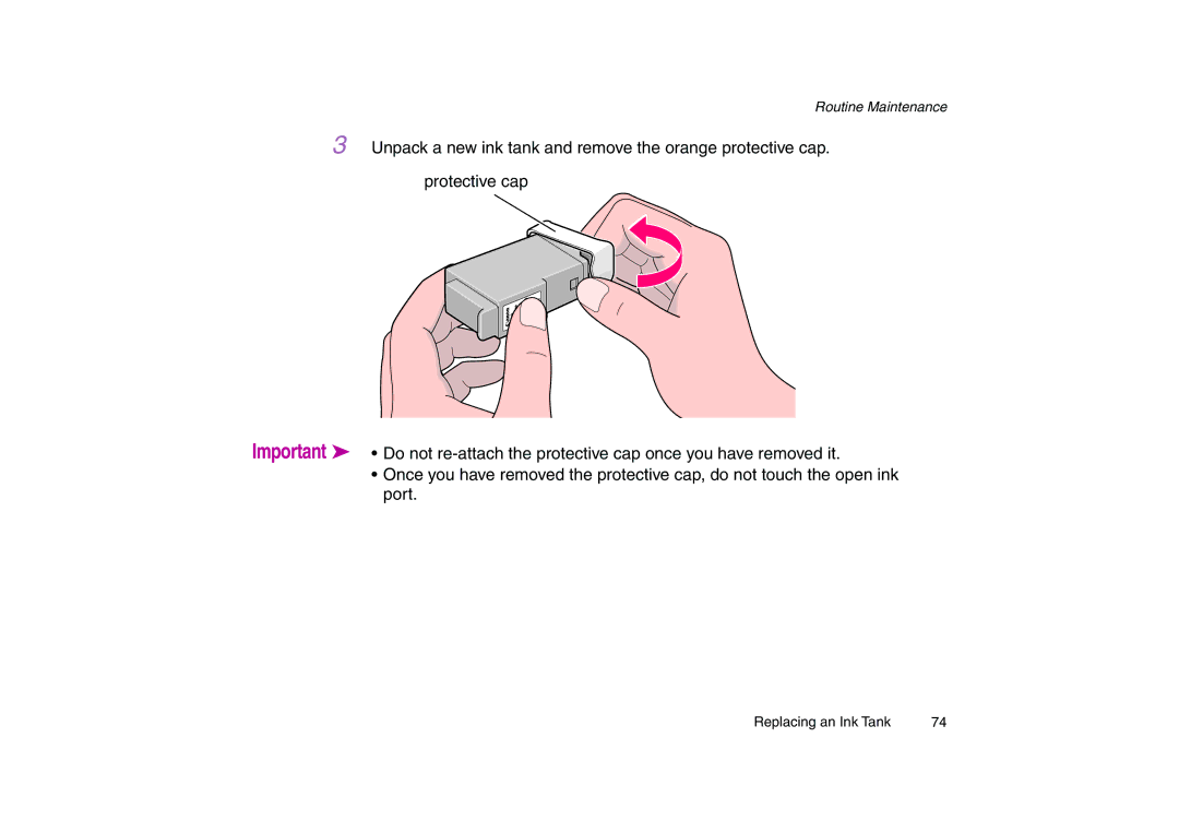 Canon 200 manual Routine Maintenance 