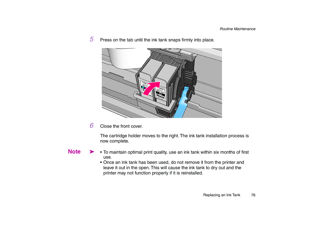 Canon 200 manual Routine Maintenance 