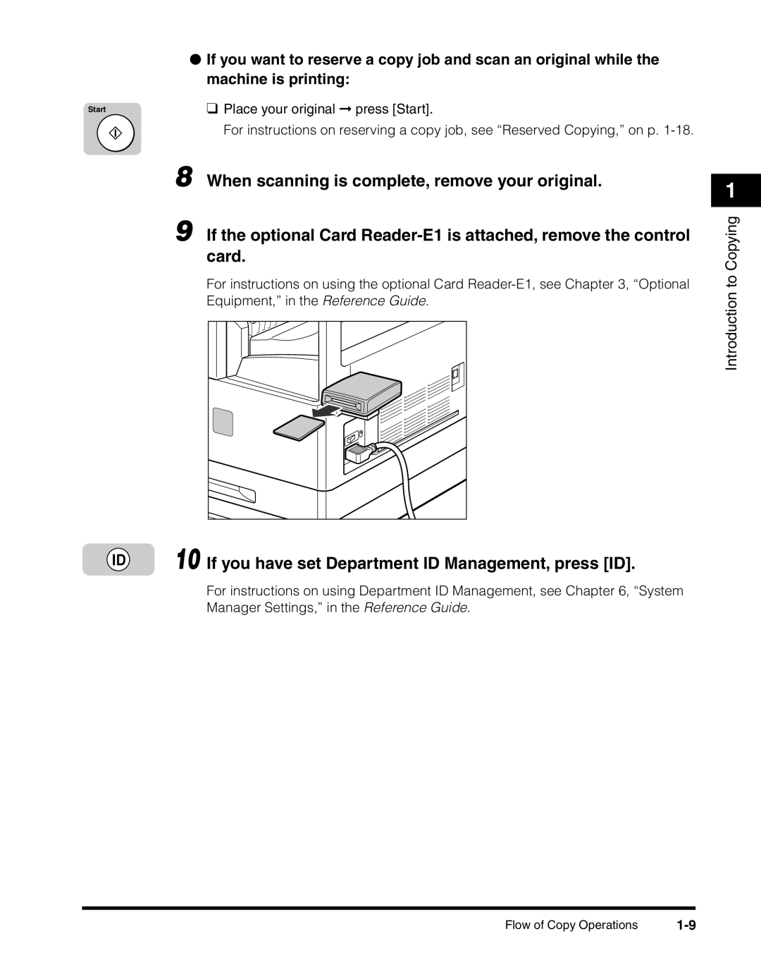 Canon 2010F manual If you have set Department ID Management, press ID 