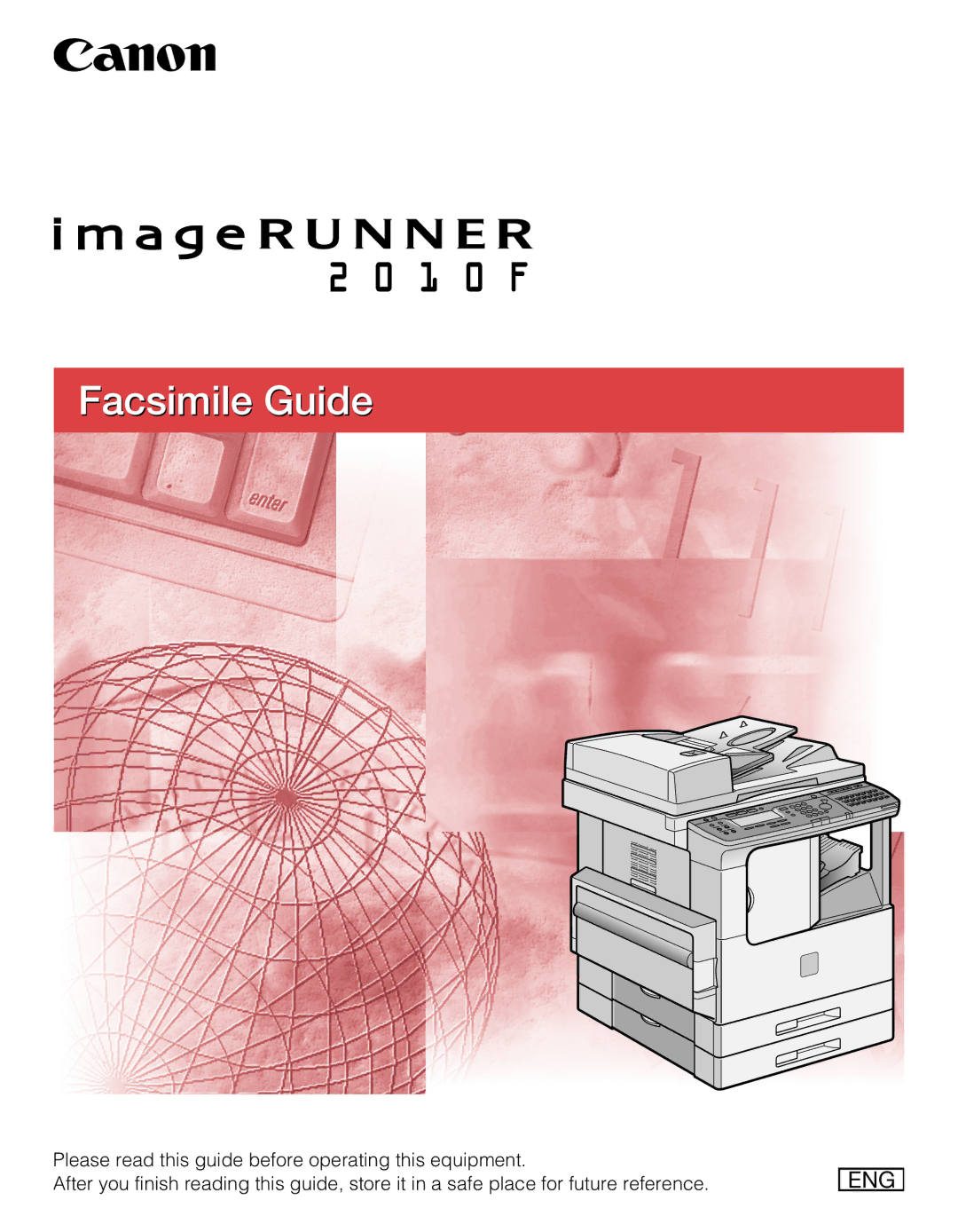 Canon 2010F manual Facsimile Guide 