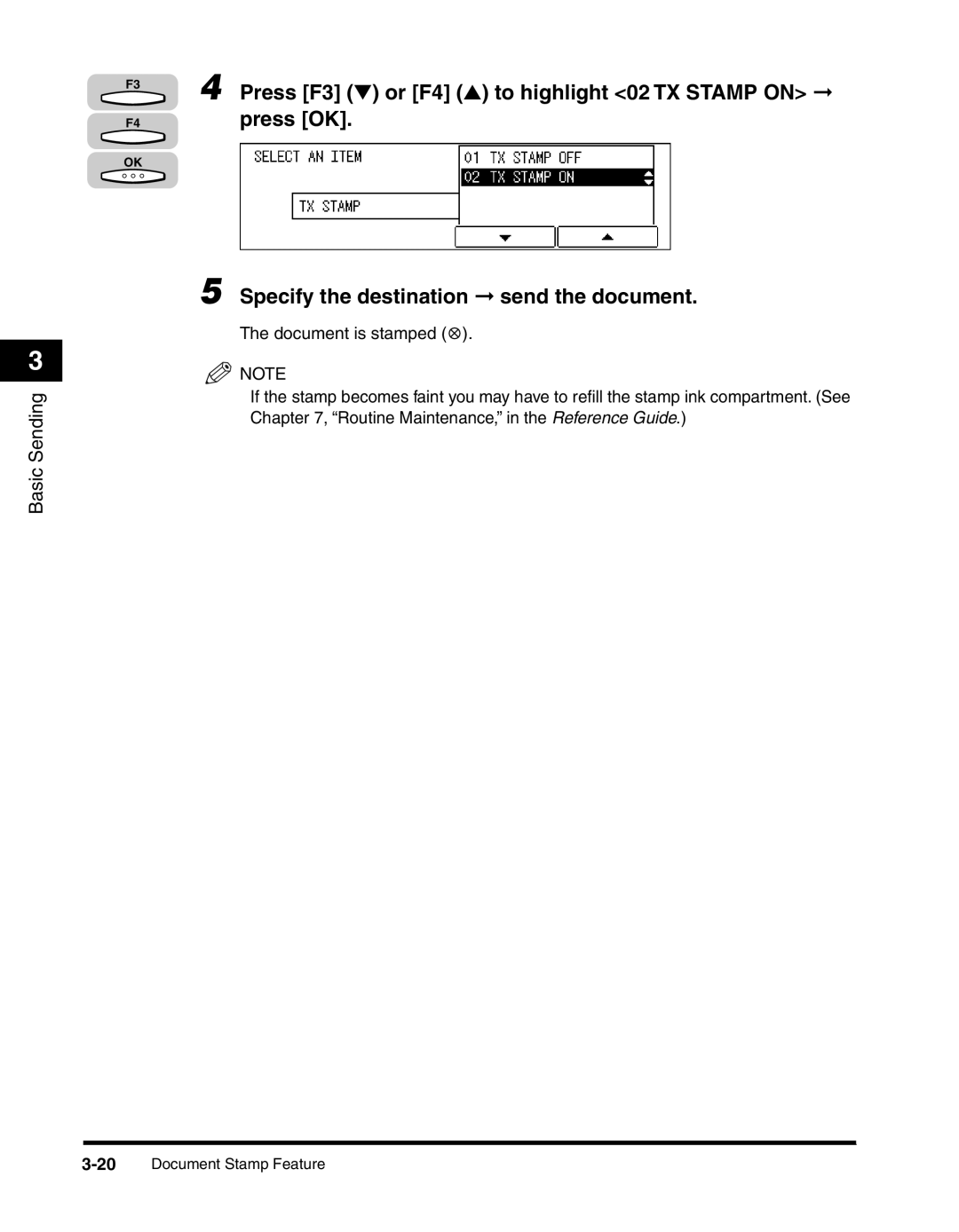 Canon 2010F manual 20Document Stamp Feature 