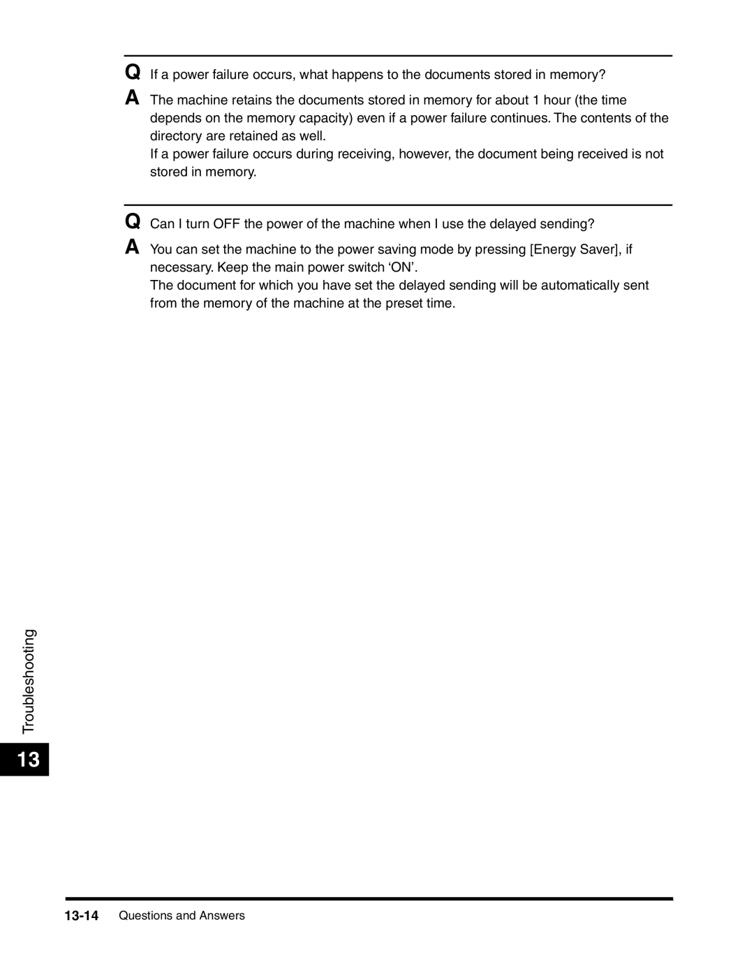 Canon 2010F manual 13-14Questions and Answers 