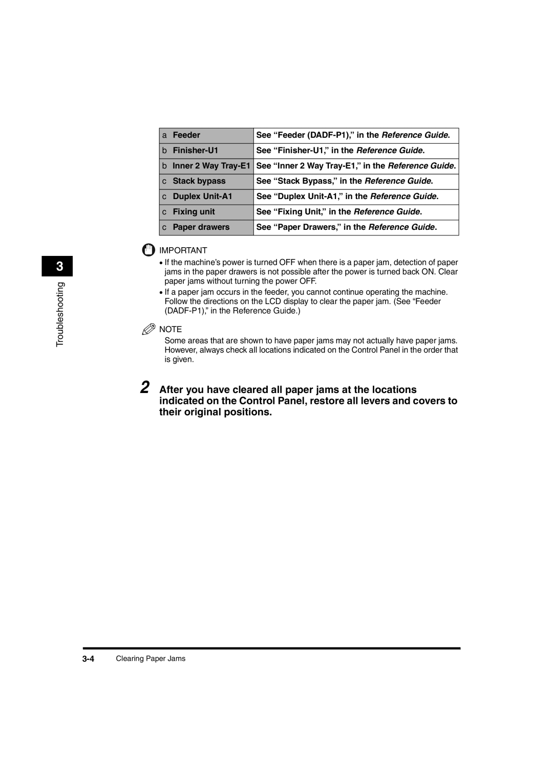 Canon 2016 manual 4Clearing Paper Jams 