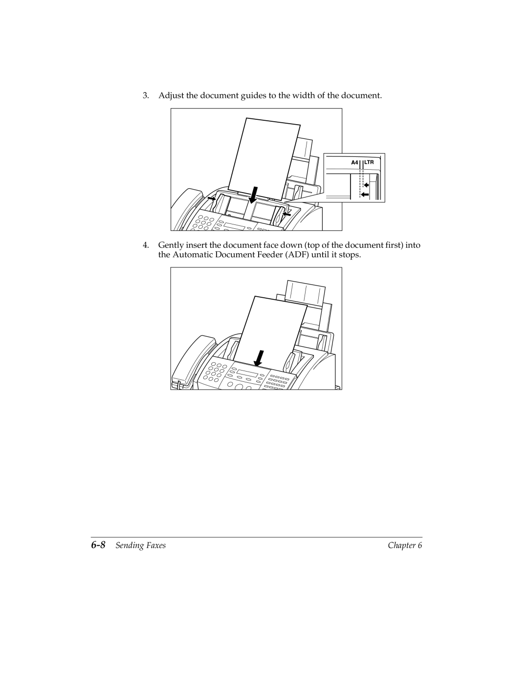 Canon 2060P manual 8Sending Faxes 