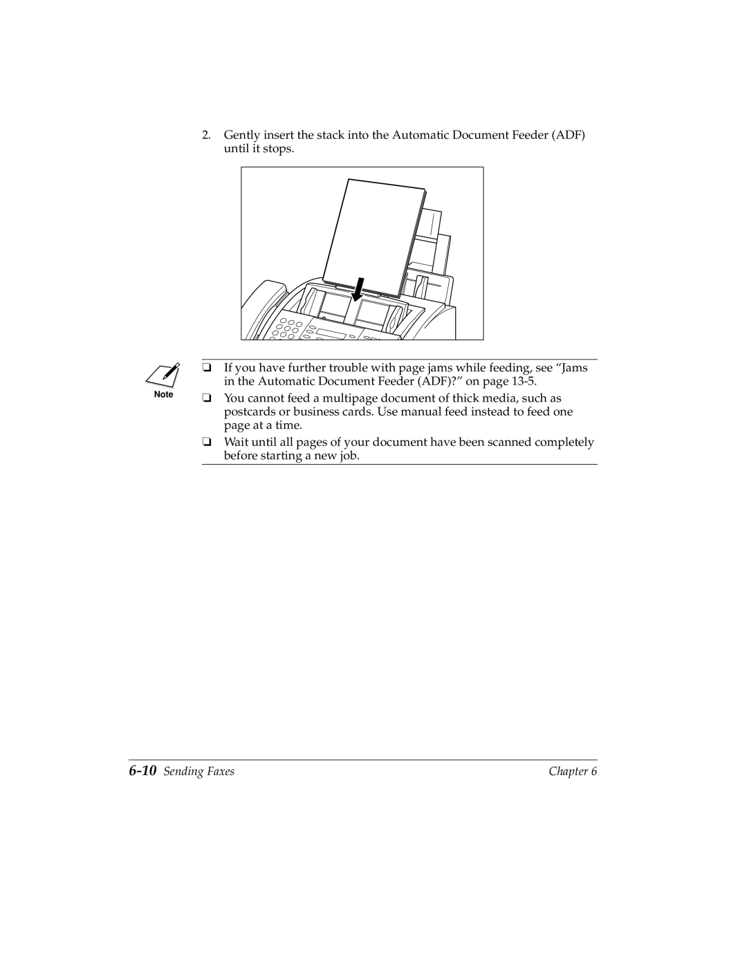 Canon 2060P manual 10Sending Faxes 