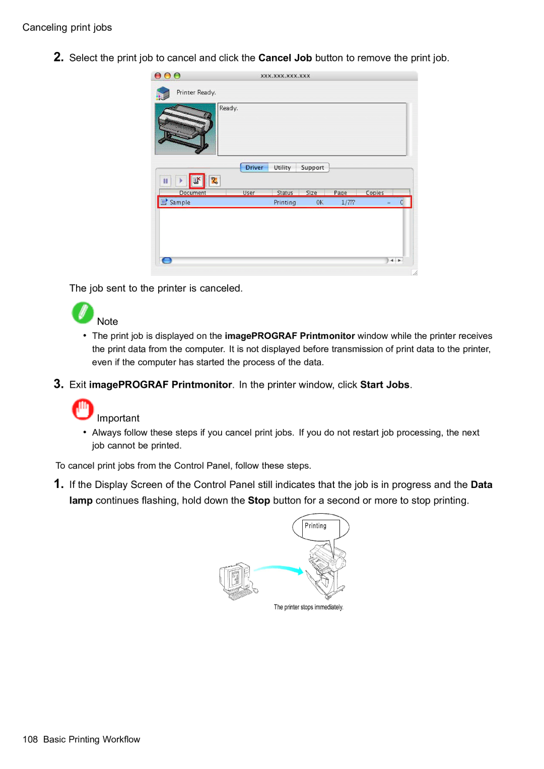 Canon 2159B002 user manual Basic Printing Workow 