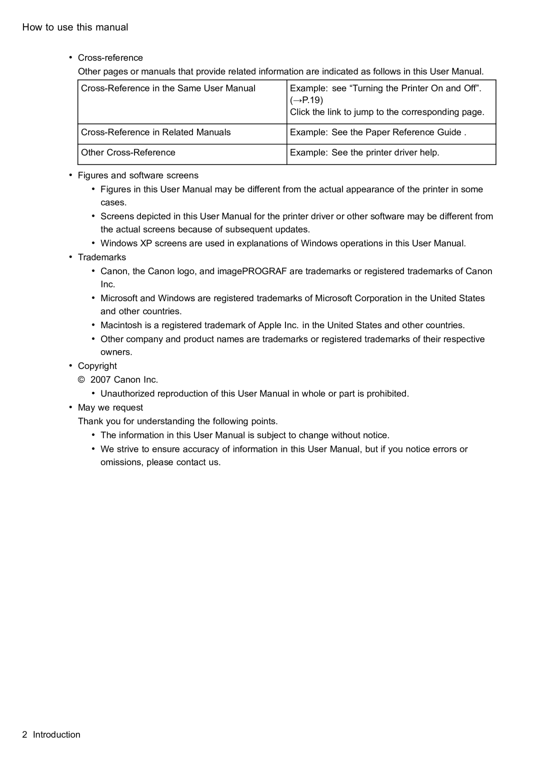 Canon 2159B002 user manual How to use this manual 