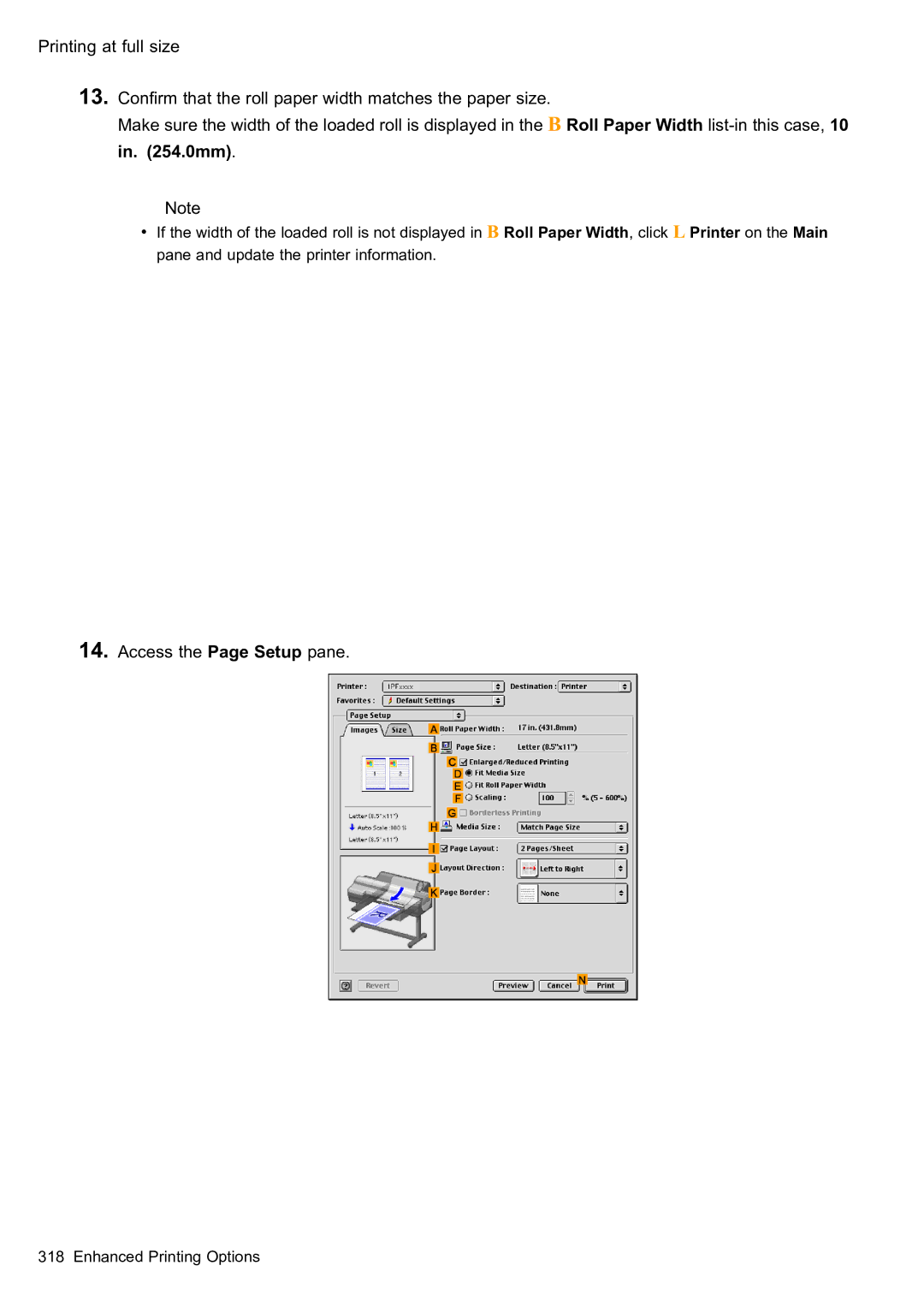 Canon 2159B002 user manual Access the Page Setup pane 