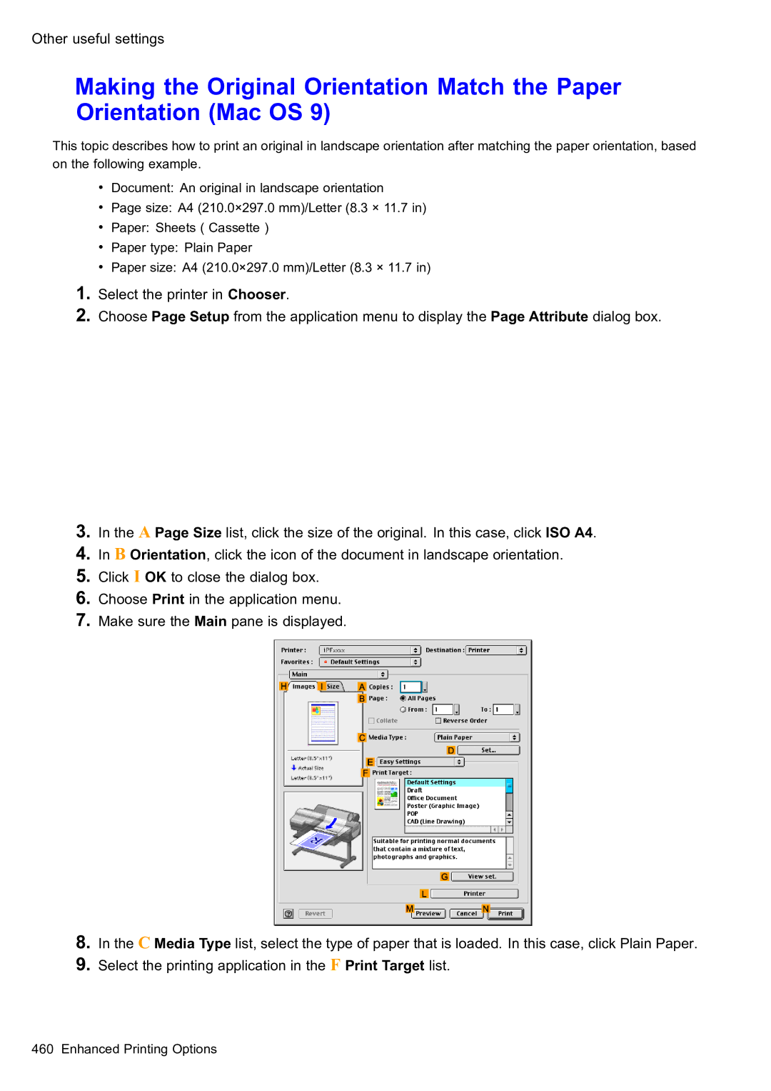 Canon 2159B002 user manual Other useful settings 