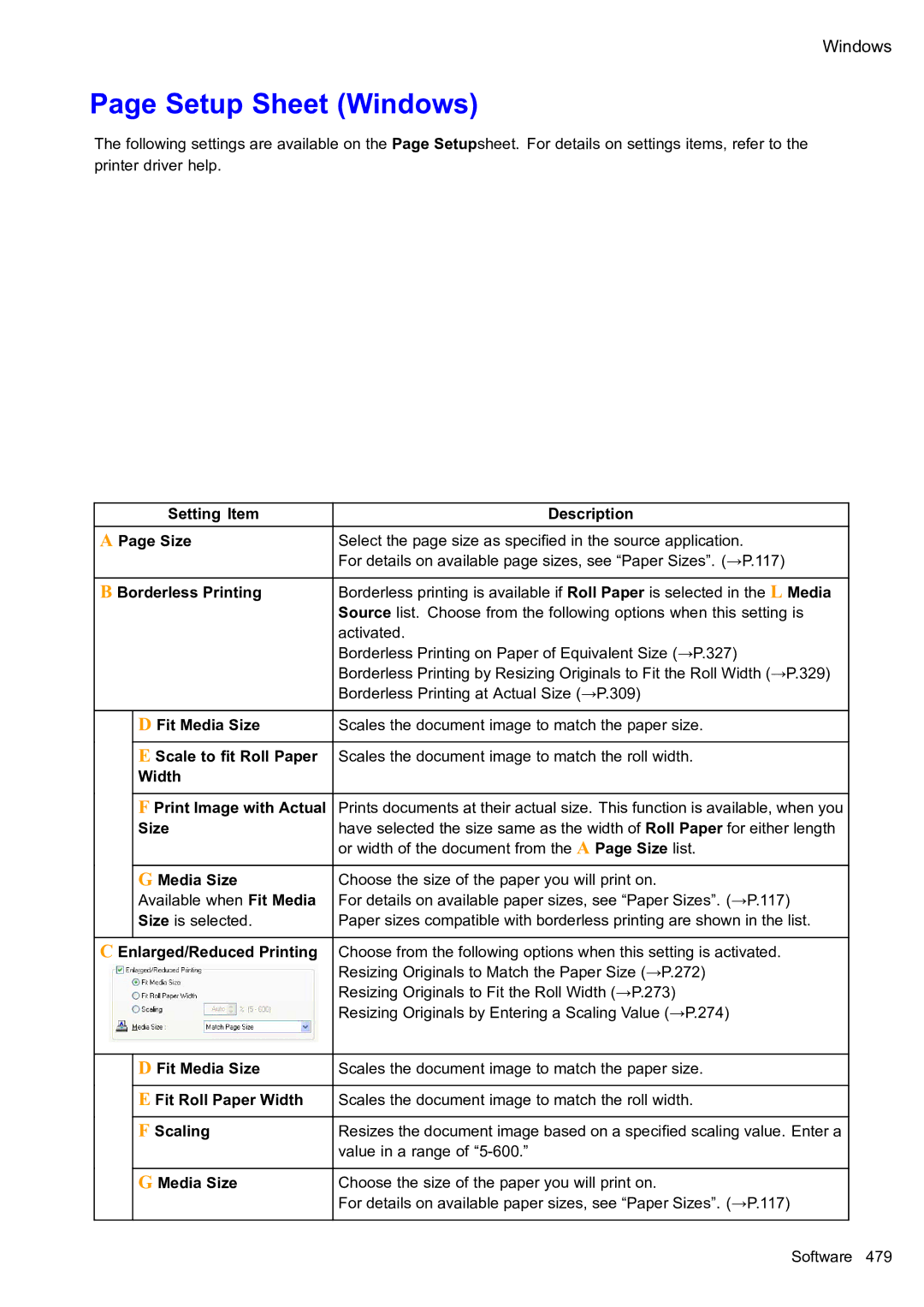 Canon 2159B002 user manual Setup Sheet Windows 