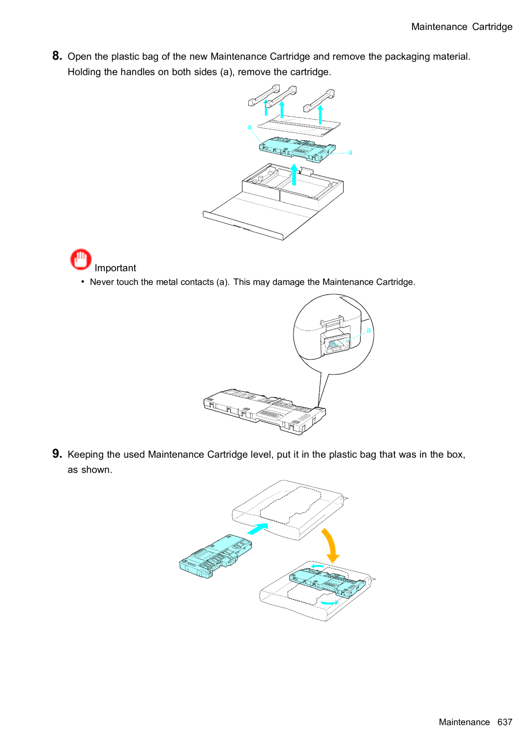 Canon 2159B002 user manual Maintenance 